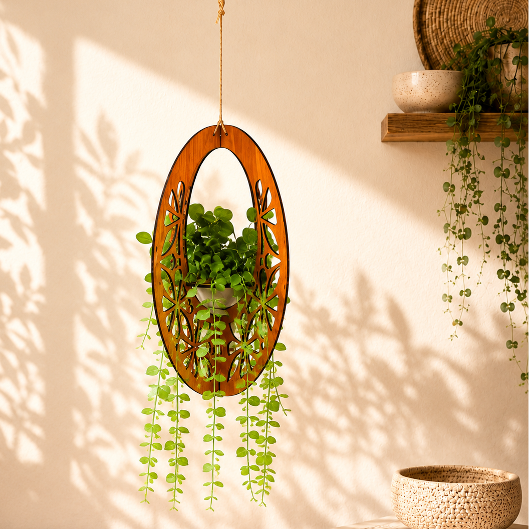Petals Hanging Planter