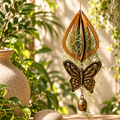 Rustic Butterfly Air Plant Hanger